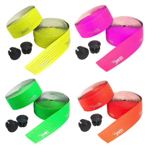 Deda Fahrradlenkerband Mistral gelocht FLUO neon pink - Hochwertiges, gelochtes Lenkerband für optimalen Grip und Komfort. Ideal für Radfahrer, die Wert auf Stil und Funktion legen. Perfekt für einen individuellen Look.