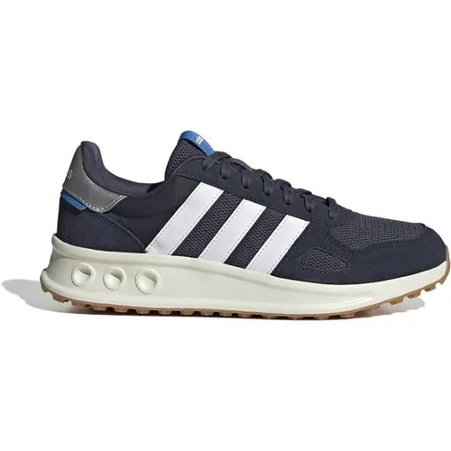 ADIDAS SPORTSWEAR "RUN 84" Sneaker, Gr. 43, blau - Sportliche Sneaker mit cloudfoam Dämpfung für höchsten Komfort. Inspiriert vom Design des adidas LA Trainer, ideal für aktive Lifestyle und Stadtabenteuer.