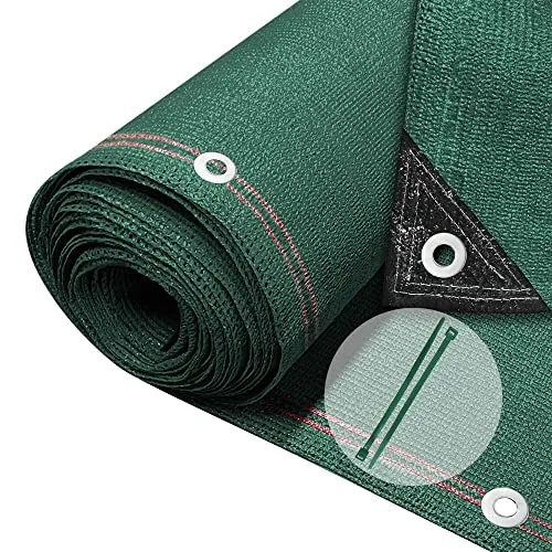VOUNOT® Zaunblende 1×10m - Hochwertiger Sichtschutz - Gartensichtschutz aus 230 g/m² HDPE, UV-resistent und reißfest mit 95% Beschattungsgrad, ideal für mehr Privatsphäre und Schutz gegen Wind und Sonne.