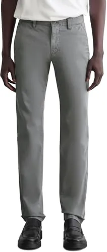Marc O'Polo Herren Chinohose mit Stretch-Anteil - Wanderhose in Grau, Shaped Fit mit hohem Tragekomfort dank Stretch-Anteil, ideal für aktive Freizeitgestaltung.