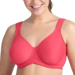 Entlastungs-BH MISS MARY, Damen, Gr. 95, Cup B, rot (hummer) - Funktionsunterwäsche mit optimalem Tragekomfort, extra hohen Einsätzen für Bequemlichkeit und verstellbaren Komfortträgern. Ideal für den Alltag.