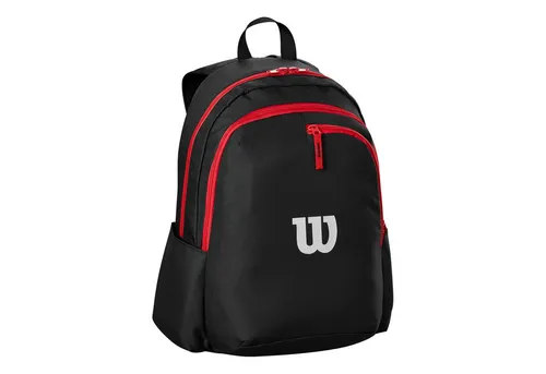 Wilson Rucksack ADVANTAGE 2025 BACKPACK BLACK - Sportlicher Daypack für Tennis, bietet optimalen Tragekomfort und ausreichend Platz für dein Equipment.