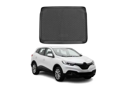OMAC Kofferraummatte für Renault Kadjar 2015-2022 - Fahrzeugspezifische Kofferraummatte aus Gummi, wasserdicht und rutschfest für optimalen Schutz und einfache Reinigung. Perfekte Passform für den Innenraum Ihres Renault Kadjar.