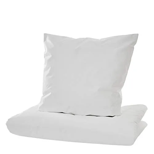 Bedfine Milbenschutz Bettwäsche für Hausstauballergiker, 135x200cm - Hochwertiges Set aus Bettbezug und Kissenbezug, das Allergikern optimalen Schlafkomfort bietet. Atmungsaktives Material sorgt für einen angenehmen Feuchtigkeitsausgleich und ist maschinenwaschbar bis 95°C.