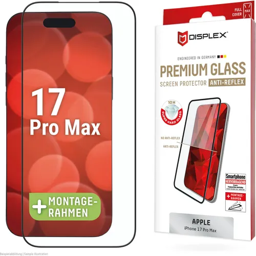 Displex Premium Glass Full Cover (1 Stk., Apple iPhone 17 Pro Max) (2160)
