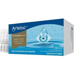 Artelac Complete EDO - Augentropfen bei trockenen Augen, umfassende Linderung mit Hyaluronsäure und Lipiden für optimalen Tränenfilmschutz