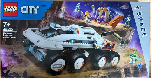 LEGO® City 60432 Kommando-Rover mit Ladekran - LEGO (R) Komplette Sets & Packs, neues Weltraum-Abenteuer mit 758 Teilen, ideal für Kinder ab 7 Jahren.