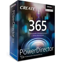 Cyberlink PowerDirector 365 2026 für MAC - Erstellen Sie beeindruckende Videos mit PowerDirector 365 für MAC (2026). Dank leistungsstarker KI-Tools und einem intuitiven Design wird Videobearbeitung zum kreativen Erlebnis.