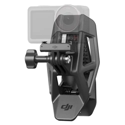 DJI Osmo Helmet Chin Mount Clip für Action-Kameras - Action Cam Zubehör, sicherer Halt für Ihre Kamera am Helm, ideal für spannende Aufnahmen bei Abenteueraktivitäten.
