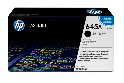 HP 645A Schwarz Original LaserJet Tonerkartusche (C9730A)