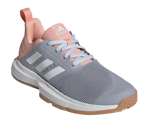 adidas Hallen-Indoorschuhe Essence grau Damen, Größe Euro (US): 42 (9,5)