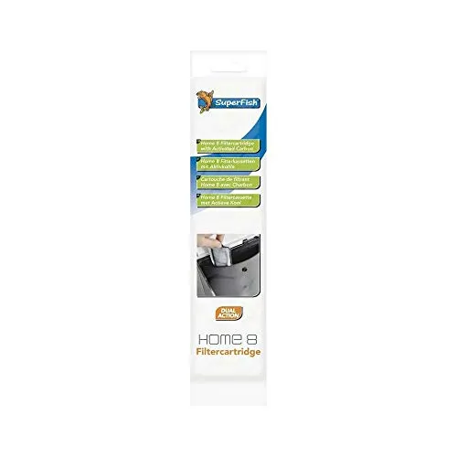 Superfish 573265/2505 Filtercartridge Ersatzfilterkassette für Home 8