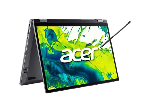 ACER Aspire Spin 14 Convertible Notebook - Leistungsstarker Convertible mit Intel® Core™ Ultra 7, 16 GB RAM und 1 TB SSD, ideal für kreative Arbeiten und mobiles Arbeiten.