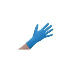 Latex Blau Einmalhandschuhe puderfrei 100 Stück XL