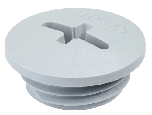LAPP 52006111 - Blindstopfen, M 16 x 1,5, silbergrau, IP 54