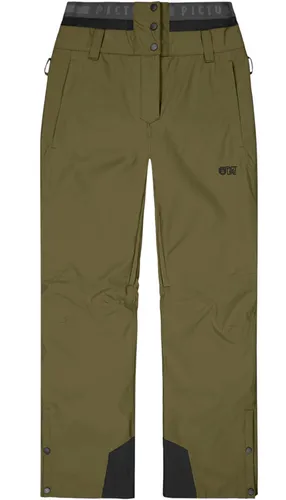 Picture Women's Exa Pants - Skihose Gr S oliv - Hochwertige wasserdichte Skihose mit 20.000 mm Wassersäule für optimalen Schutz bei Schnee und Regen. Ideal für Wintersportler, die Wert auf Komfort legen.