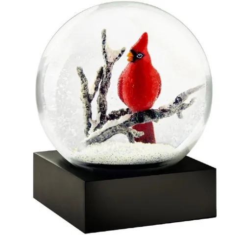 Cool Snow Globes Schneekugel Cardinal Singing - Magische Schneekugel mit faszinierenden Fantasiewelten. Ideal als Dekoration oder Spielzeug für Groß und Klein – ein Blickfang auf jedem Sideboard.