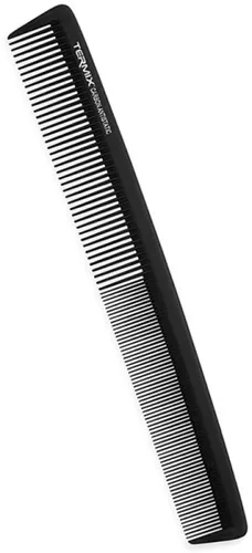 Termix Carbon Kamm 819 TX1054 - Hochwertiger Haarkamm - Haarkämme aus Carbonfaser, extrem steif, langlebig und antistatisch. Ideal für präzise Schnitte und Styling, hitzebeständig für den Einsatz mit Glätteisen.