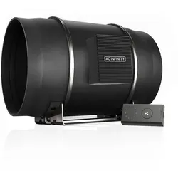 AC Infinity CLOUDLINE Pro T8 200 mm - Leistungsstarker Ventilator - Bettenzubehör für optimale Luftzirkulation, leise im Betrieb und ideal für den Einsatz in Growboxen.