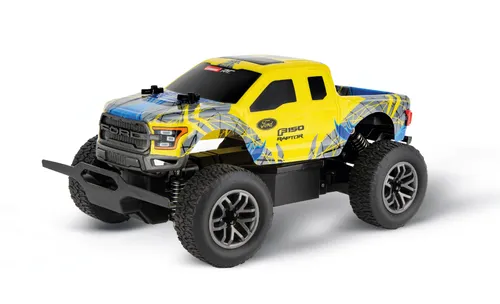 Carrera Ford F-150 Raptor RC Modell Pickup-LKW 1:18 - RC-Modelle - Realistisches Fahrverhalten und beeindruckende Geschwindigkeit für spannende Abenteuer im Freien.