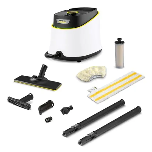 KÄRCHER Dampfreiniger SC 3 DELUXE - 1.900 W, 3,5 bar, schnelle Aufheizzeit von 30 s und hohe Flächenleistung bis 75 m²