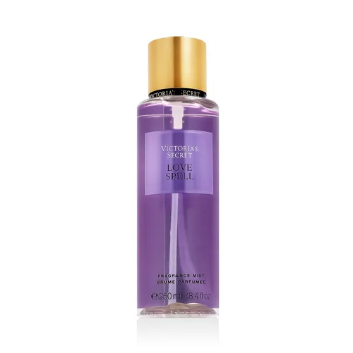 Victoria's Secret Love Spell Bodyspray 250 ml - Verführerisches Bodyspray mit dem Duft von Love Spell. Ideal für den täglichen Gebrauch, sorgt für ein frisches Gefühl und angenehme Duftnoten.