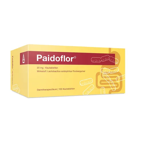 Paidoflor Kautabletten 100 St - rezeptfrei - Arzneimittel zur Linderung von Beschwerden, einfach zu dosieren und ideal für unterwegs, 100 Stück von Ardeypharm GmbH.