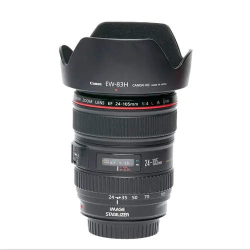 Canon EF 24-105 mm f/4 L IS USM Objektiv - Hochwertiges Canon-Objektiv mit 24-105mm Brennweite und Autofokus. Ideal für vielseitige Fotografie, von Landschaften bis Porträts.