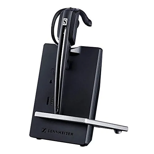 Sennheiser D 10 Phone Monophon Ohrbügel, Kopfband schwarz Kopfhörer und Headset