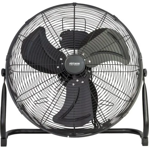 Volteno Ventilator-Circulator Podo 80W – Schwarz - Eleganter Standventilator mit 80 W Leistung und 43 cm Propellerdurchmesser, ideal für Wohn- und Büroräume. Dreistufige Geschwindigkeitsregelung und neigbarer Kopf sorgen für individuellen Komfort.