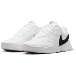 Nike W COURT LITE 4 Tennisschuh Allcourtschuh weiß 40 EU - Sportlicher Tennisschuh mit Zoom-Air-Dämpfung für hohen Komfort. Ideal für den Einsatz auf verschiedenen Belägen, bietet er eine perfekte Passform und Stabilität.