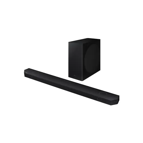 SAMSUNG Soundbar HW-Q800D ZF 2024 - Dolby Atmos Wireless, 5.1.2 Kanäle, Q-Symphony und SpaceFit Sound Pro für ein optimales Klangerlebnis