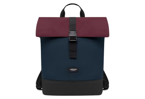 LARKSON Cityrucksack TAMMO - Flexibler Rolltop Rucksack für Damen und Herren - Cityrucksäcke mit gepolstertem Laptopfach bis 16 Zoll, wasserabweisend und aus recyceltem Material für umweltbewusste Nutzer.