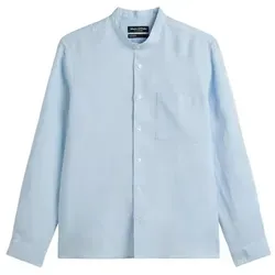Marc O'Polo Businesshemd Marc O ́Polo Men / He.Hemd langarm / Stand up collar, long sleeves, one blau XL