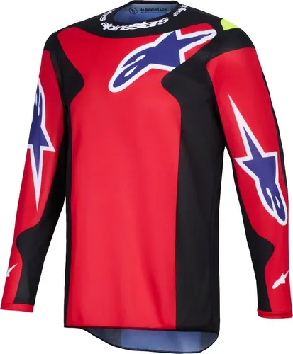 Alpinestars Fluid Grid Motocross Jersey - Atmungsaktives Motocross-Shirt - Das Alpinestars Fluid Grid Motocross Jersey bietet höchsten Komfort und Bewegungsfreiheit für Freizeit-MX-Fahrer. Mit feuchtigkeitsableitendem Material und sportlichem Schnitt perfekt für actionreiche Fahrten.