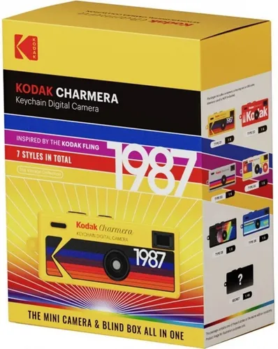 KODAK CHARMERA Keychain Digital Camera Blind Box - Sucherkameras, kompakte und praktische Kamera im Schlüsselanhänger-Format für spontane Schnappschüsse.