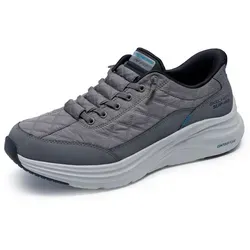 Skechers Contour Foam Cozy Fit Grau CCBK Größe EU 46 - Bequeme Freizeitschuhe - Der Skechers Contour Foam Cozy Fit Halbschuh in Grau bietet hohen Tragekomfort und ein klassisches Design. Ideal für den Alltag, mit praktischen Schnürsenkeln und einer leichten EVA-Sohle.