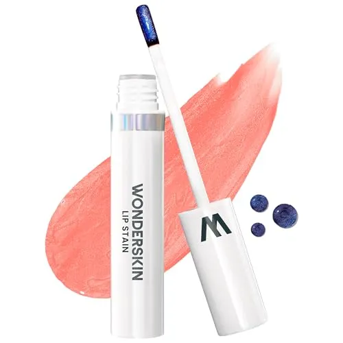 Wonderskin Wonder Blading Lip Stain Masque (Crush, Koralle) - Lippenstifte, langanhaltende Farbe und pflegende Formel für strahlende Lippen den ganzen Tag.