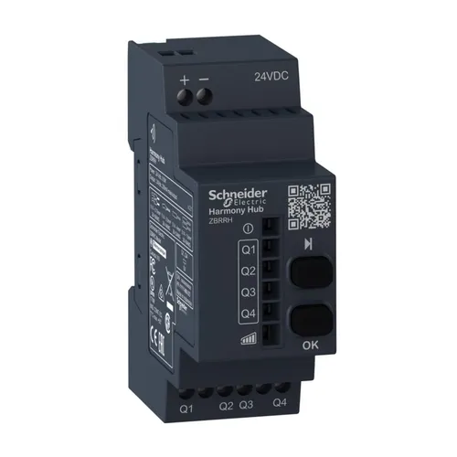 Schneider Electric Empfänger für Harmony ZBRRH Zubehör - Zuverlässiger Empfänger für den Harmony Hub, ideal für die Steuerung von elektrischen Geräten. Kompakt und einfach zu integrieren, sorgt für effiziente Lösungen im Smart Home.
