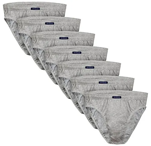 BRUBAKER 7er Pack Herren Slips Baumwoll Mix