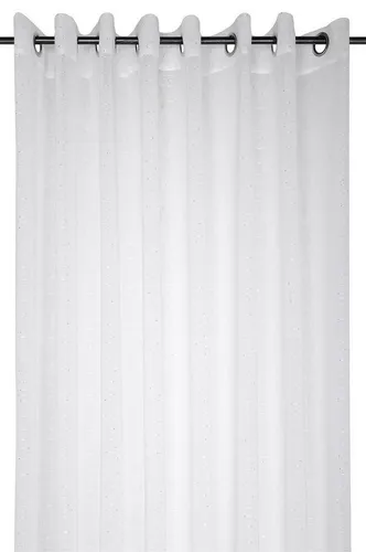STOF Gardine CELIAN 300 x 260 cm – Eleganter Vorhang - Eleganter Vorhang CELIAN in 300 x 260 cm aus strapazierfähigem Polyester mit metallischen Akzenten. Pflegeleicht und ideal für große Fenster, sorgt er für stilvolle Lichtregulierung und schützt vor neugierigen Blicken.