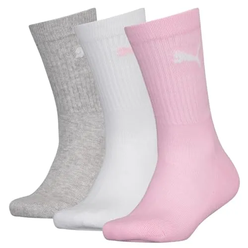PUMA Unisex Kinder Crew Socken, Rose Water, 31-34 EU