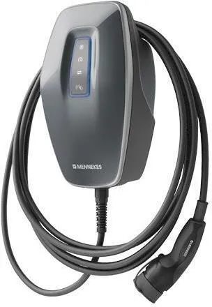 Mennekes Wallbox Amtron 4Business 780 22, schwarz, 22 kW - Wallbox für Elektrofahrzeuge mit 22 kW Ladeleistung, RFID-Zugang und App-Steuerung. Ideal für halb-öffentliche Bereiche und ermöglicht PV-Überschussladung.