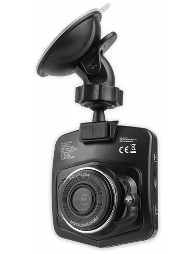 EUFAB Dashcam 16257 - 1080p mit 5,6 cm Display - Dashcam mit HD-Qualität, ideal für sicheres Fahren und Beweissicherung im Falle eines Unfalls.