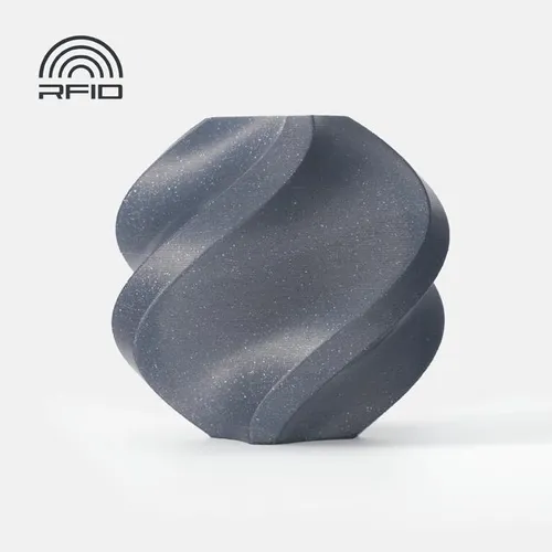 Bambu Lab PLA Sparkle - 1.75mm Filament in Slate Gray Sparkle - Hochwertiges PLA-Filament mit funkelnden Metallpartikeln für beeindruckende 3D-Druckergebnisse. Einfaches Drucken dank integrierter RFID-Technologie. Ideal für kreative Projekte!