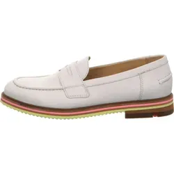 Lloyd Mokassins College Damen 31373538303436 - Elegante Slipper in Weiß - Modische Lloyd Slipper aus hochwertigem Leder mit praktischer Profilsohle. Ideal für den Alltag, leicht an- und auszuziehen und bequem für jeden Anlass.