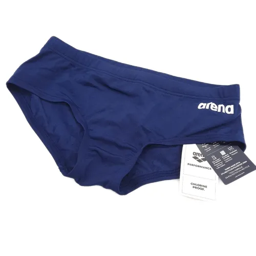Arena Men´s Team Schwim Low Waist Short Solid - Navy Badeshorts - Herren Badeshorts, atmungsaktiv und chlorbeständig für unbeschwerten Badespaß. Ideal für Sport, Strand und Urlaub.