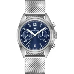 Hamilton Khaki Aviation Pilot Pioneer Mechanical Chronograph H76409140 - blau,silber - 40mm