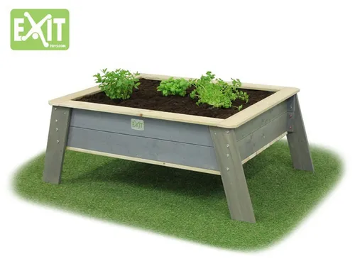 EXIT Aksent Kinder Hochbeet XL - Weitere Outdoor-Spielzeuge, ideales Hochbeet für Kinder zum Gärtnern und Entdecken der Natur, fördert Kreativität und Umweltbewusstsein.