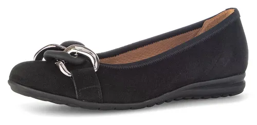 Gabor FLORENZ Ballerina, Keilabsatz, Bequemschuh, Slipper, Businessschuh in Weite G (weit)